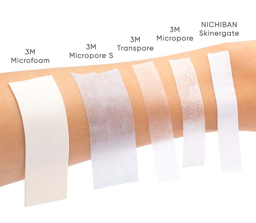 Vergleich von 3M und NICHIBAN Wimpernband